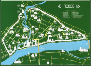 Многовековые достопримечательности Пскова